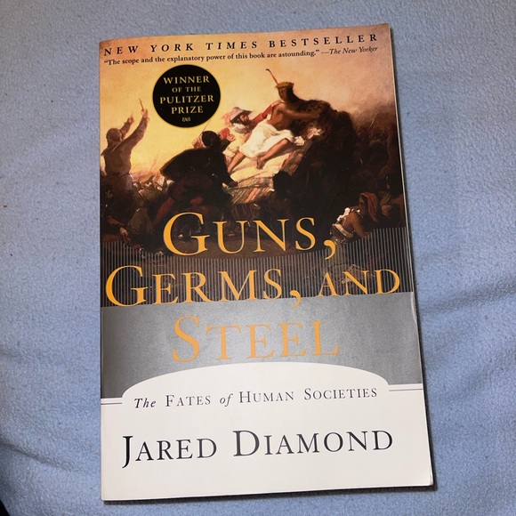 Guns, Germs, and Steel, The Fates of Human Societies, paperback by Diamond - Picture 1 of 5